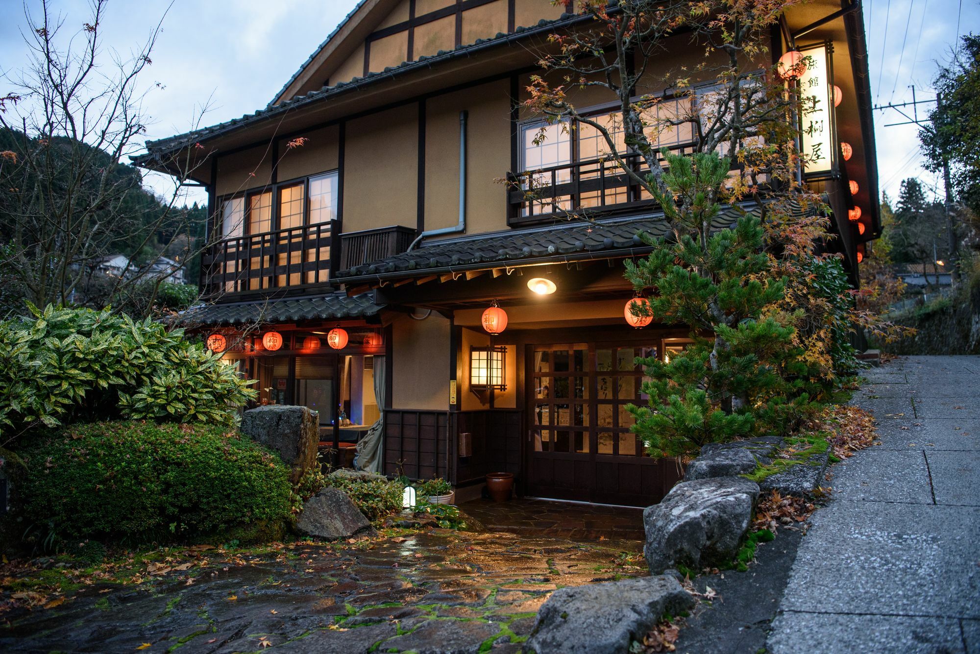 Yunohira Kamiyanagiya Otel Yufu Dış mekan fotoğraf